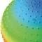 China 18 Inch Rubber Playground Balls for Kids Rainbow Inflatable Backyard Play Balls on sale