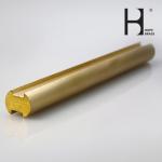 Golden Heatproof Brass Cylinder Lock SGS Approved for furniture
