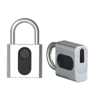 China Portable Smart Digital Biometric Lock , USB Charging Waterproof Fingerprint Touch Lock on sale