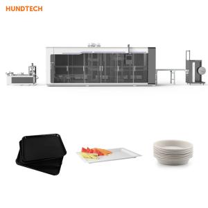 Wholesale Thermoforming Multi Servo Disposable Plate Making Machine For Canteen Restaurant from china suppliers