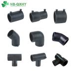 20mm to 355mm Black Oxide PE100 PE80 Water Pipe Anchor HDPE Fittings for Butt