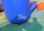 Full digital printing outdoor blue Roma advertising inflatable arch for
