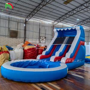 Wholesale Commercial Inflatable Water Slide Jumper Bounce House Castle Waterslide Pool from china suppliers