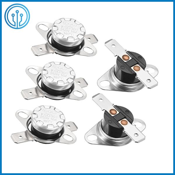 250C KSD301 Bimetal Thermostat Temperature Control 25A Bi Metal Temperature