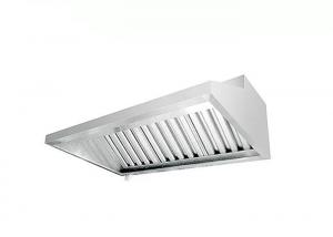China Natural Commercial Restaurant Hood , Heavy Duty Stainless Steel Kitchen Exhaust Hoods on sale