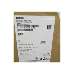 6SL3224-0BE34-5UA0 Siemens Modular PLC Automation Control Model