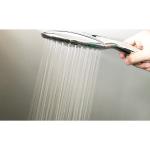 6" High Pressure Rainfall Shower Head Brushed Nickel Easy Installation