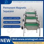 Field Magnet Cross Belt Or Overband Conveyor Magnetic Separator Machine For