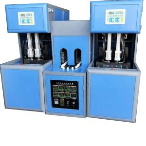 Wholesale Manufacturing Plant Semi-auto 2000B/H One Heater Pull Two Blow Moulding Machine Weight KG 1250 KG from china suppliers