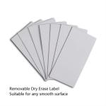 Writable Waterproof Self Adhesive Labels Custom Blank Removable Adhesive Name