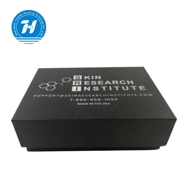 Quality Black Square Corrugated Mailing Boxes With Logo CMYK Pantone Printing for sale