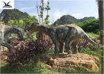 Windproof Infrared Sensor Outdoor Dinosaur Statues In Garden And Playground