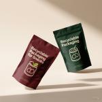 8-Seal Stand Up Zipper Pouch With AL / PE Laminated Film For Snack / Coffee