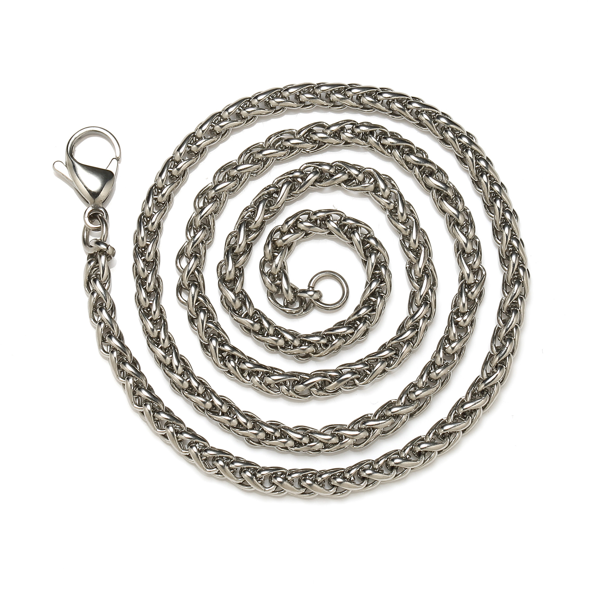 Men Fashion Jewelry Punk Stainless Steel Motor Biker Pendant Necklace