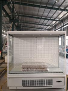 China 1.935M Refrigerated Open Display Merchandiser Open Air Cooler For Chilled Foods on sale