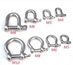 Us Type Safety Bolt Shackles G210 Hot Dip Galvanized Lifting Marine Screw Pin