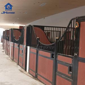 Wholesale Swing Door Or Sliding Door Horse Stable Steel And Bamboo Or Customized For Durable Stable from china suppliers