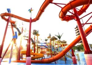 Wholesale Customized Fiberglass Water Slides Adult Stimulating High Speed Slide For Hotel Resort from china suppliers