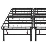 Metal Frame Foldable Bed Stainless Steel Single Strong Bedroom Furniture for