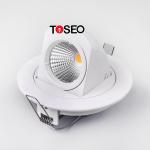 11w Dimmable Smart Wifi LED Downlights , Adjustable Recessed Spotlight