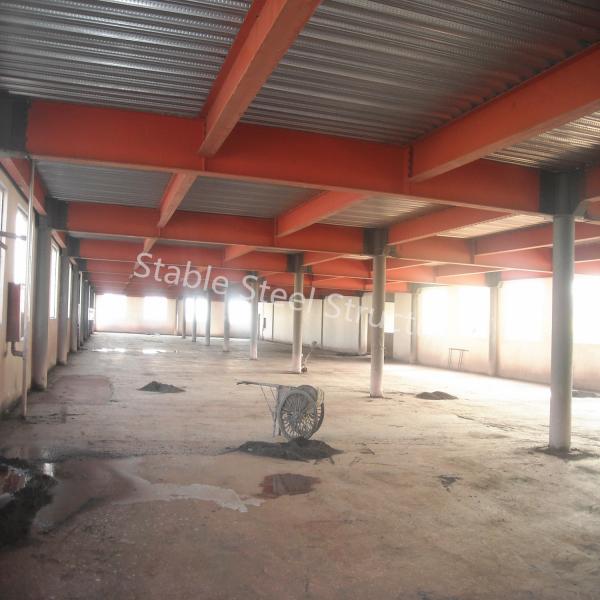 Quality High Rise Multi-Storey Steel Structure Office Building with Block Wall for sale