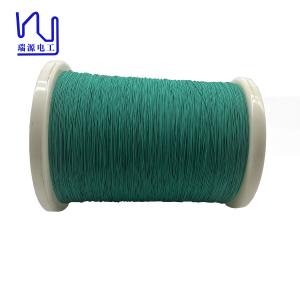 Wholesale Green Color Real Silk Covered Litz Wire 0.071mm*84 Copper Conductor For High End Audio from china suppliers