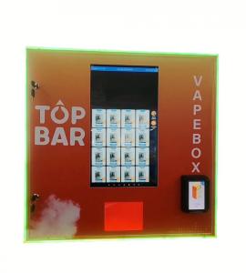 Wholesale Wall Mounted Mini Electronic Cigarette Vape Vending Machine With Age Recognition System from china suppliers