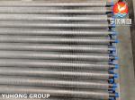 Extruded Finned Tube , ASME SA179 Carbon Steel Heat Echanger Tube with AL Fins