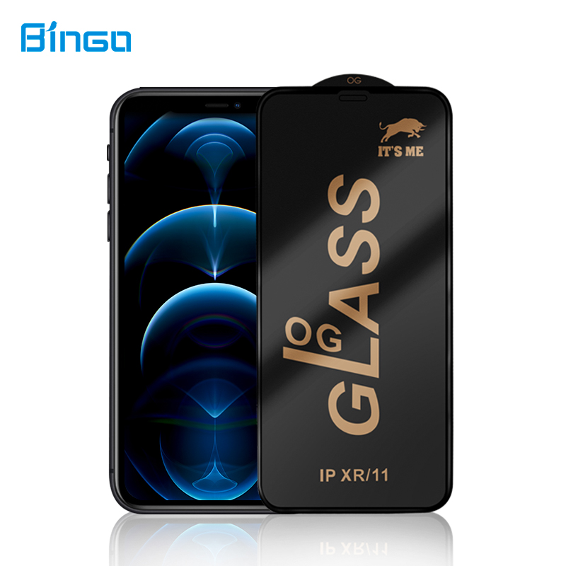 OG 3D Screen Protector Full Glue Tempered Glass Protector For IPhone 14 13 Pro anti broken