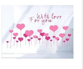 Wholesale Decorative Removable Wall Flower Stickers LY-026, /Wall Sticker Art /Decal Wall Stickers /Floral Wall Stickers from china suppliers