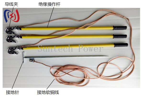 50mmGrounding Lead Double Tongue Tension Transmission Line Tower Erection Tools