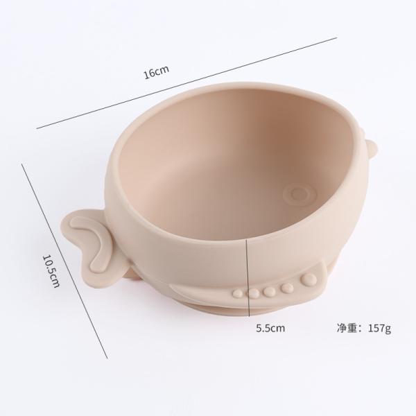Odorless Baby Complementary Food Suction Cups, Tableware Bowls, Food Grade