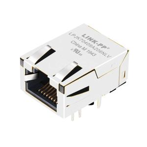 Wholesale Belfuse L829-1T1T-47 Compatible LPJK70409A206NLV 100 Base-T Low Profile RJ45 Magjack Tab Up Orange&amp;Green/Green Leds from china suppliers