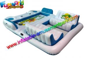 China Giant 6 Person Inflatable Raft Pool / Inflatable Pool Floats for Adults on sale