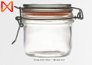 Wholesale 500ml 800ml Glass Storage Jars Large Capacity Clear Empty High Borosilicate from china suppliers