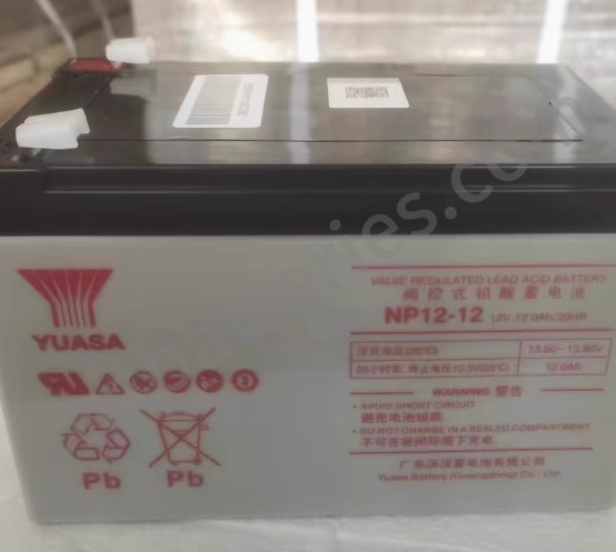 YUASA NP12-12 12V 12Ah Valve VRLA Batteries Rechargeable OEM