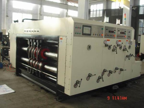 Paper Feeding Slotting Corrugated Carton Machinery Of Cardboard Die Cutting