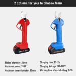 Outdoor Electric Telescopic Battery Long Reach Pole Cordless Pruner Lithium