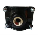 Heavy Stainless Steel Thread Clamp Saddle 63*1/2"For Water Pipe Fitting