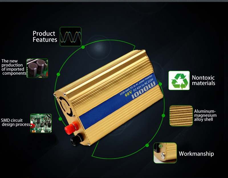Power conditioner modified sine wave 1000W Automotive power inverter