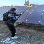Electric Single Head Spin Brush The Ultimate Solution for Photovoltaic Panel