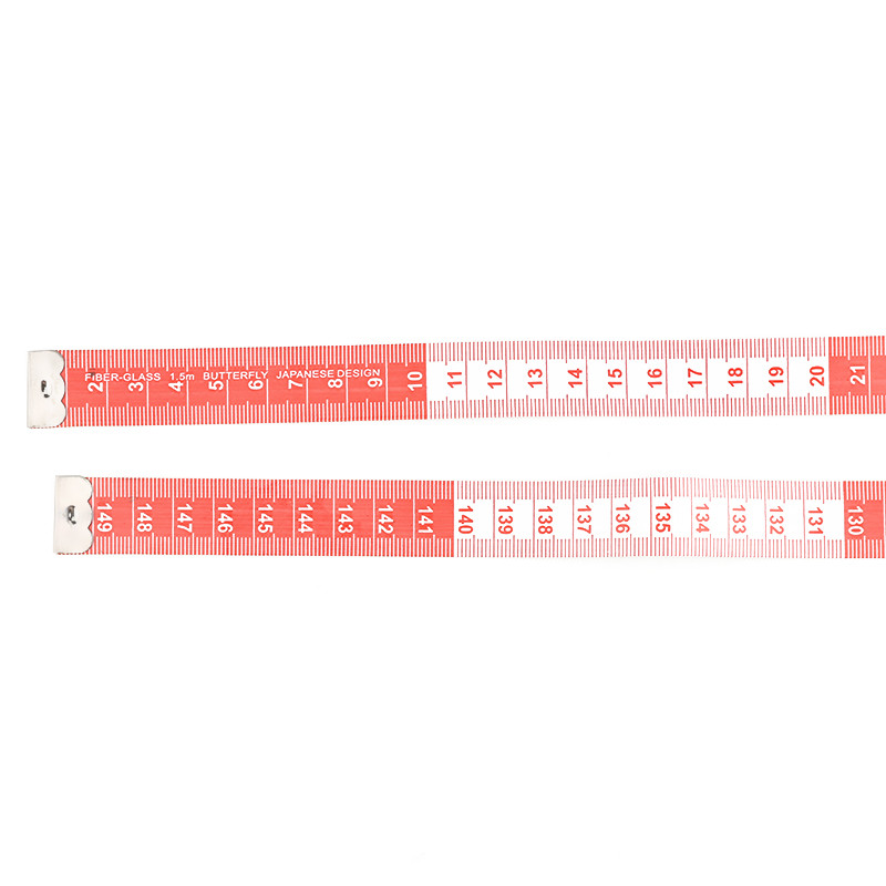 Soft Flat Sewing Tailor Tape Measure 150 Centimeters Portable Body Height Metric Scale For Waist Circumference