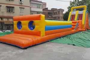 Wholesale Largest Kids Inflatable Obstacle Courses Land Sport Game Giant Assault Course from china suppliers