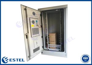 Wholesale Galvanized Steel FCC 48VDC LED Outdoor Telecom Cabinet from china suppliers