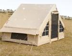 Outdoor Camping Tents Thickened Beige Cotton Rain Proof Inflatable Tent for