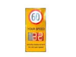 Intelligent Snapshot Function Radar Speed Limit Sign for Outdoor Areas 50W Peak