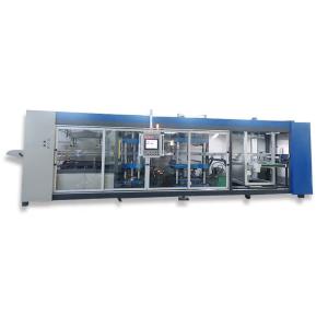 Wholesale Three Stations 45 Cycles/Min ISO Plastic Lid Thermoforming Machine from china suppliers