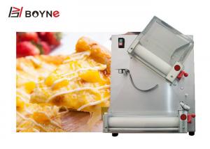 China 106rpm Pizza Dough Press Machine Stainless Steel 30cm Dough Roller on sale