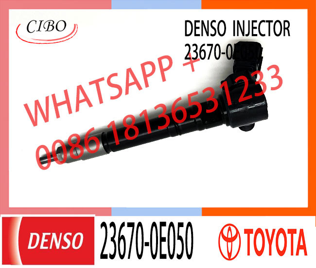 Reman Fuel Injectors 23670-11040 23670-0E090 23670-19065 23670-0E050 for Toyota 2GD-FTV Hilux Diesel Engine