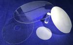Circular Transparent Sapphire Optical Windows Quartz Customized Sapphire Lens